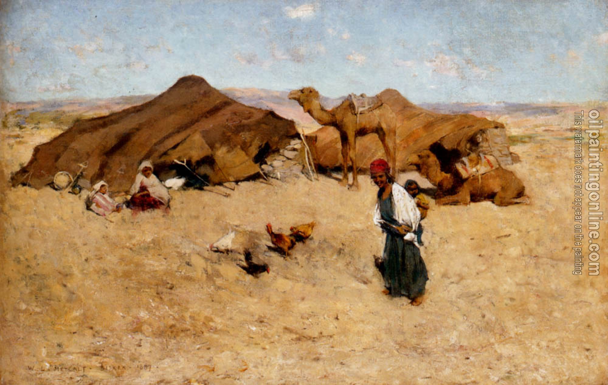 Willard Leroy Metcalf - Arab Encampment Biskra